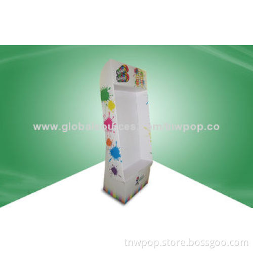 POP Cardboard Floor Display, Suitable for Promotions, Clog, Slipper, Made of Eco-friendly Material